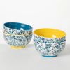 Portuguese Print Bowl Set Of 4